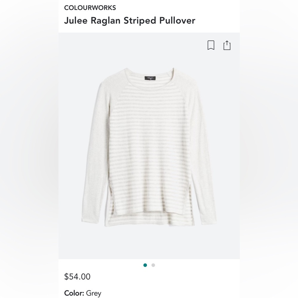 Colour works Knit Top